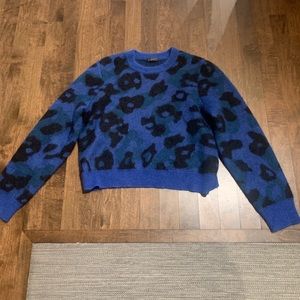 rag & bone leopard sweater